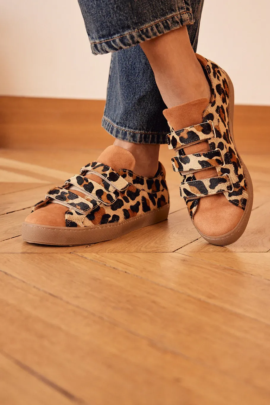 Baskets|Balzac Baskets Honore Leopard