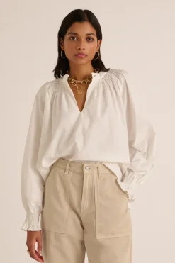 Chemises Et Blouses|Balzac Blouse Regal Blanc
