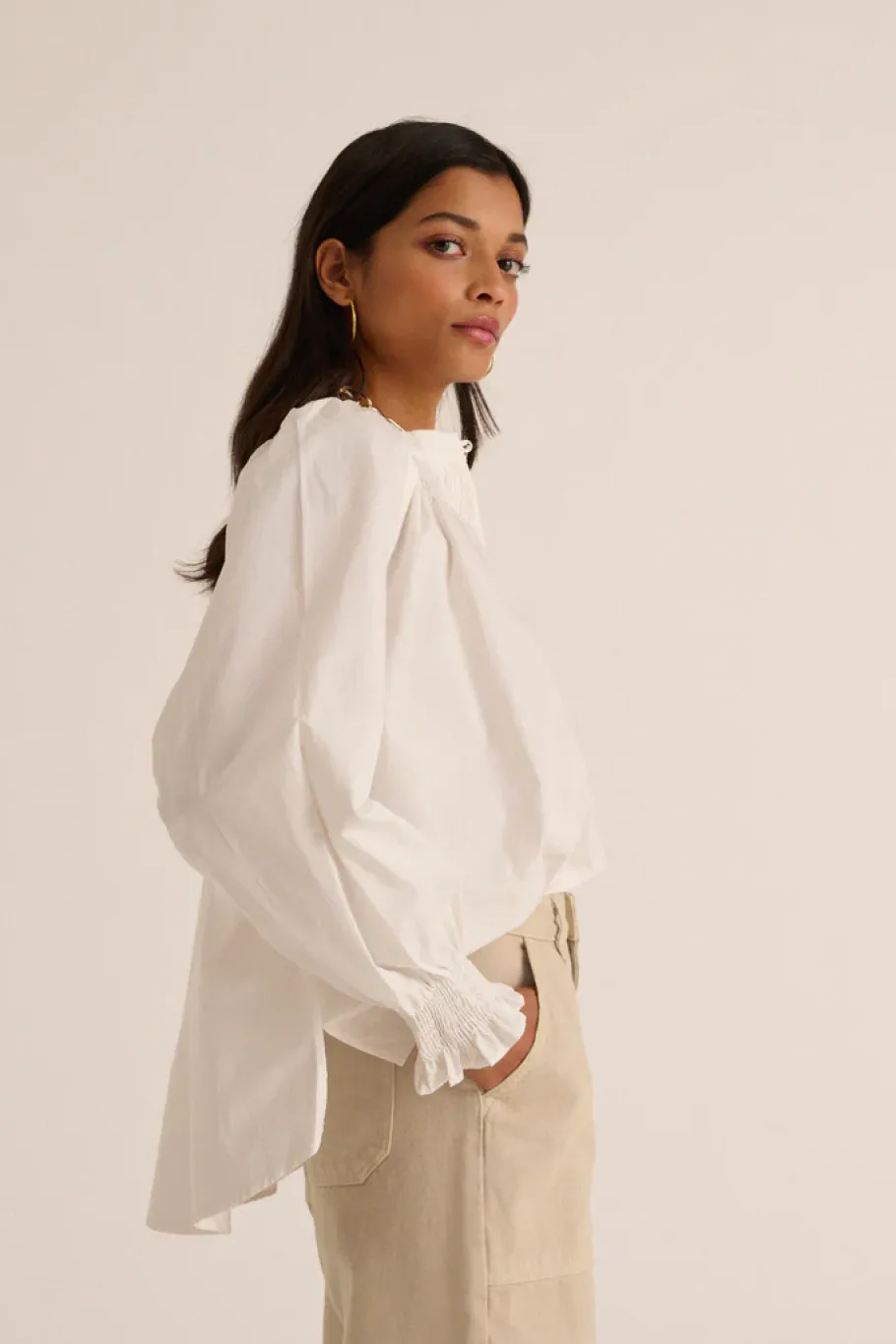 Chemises Et Blouses|Balzac Blouse Regal Blanc