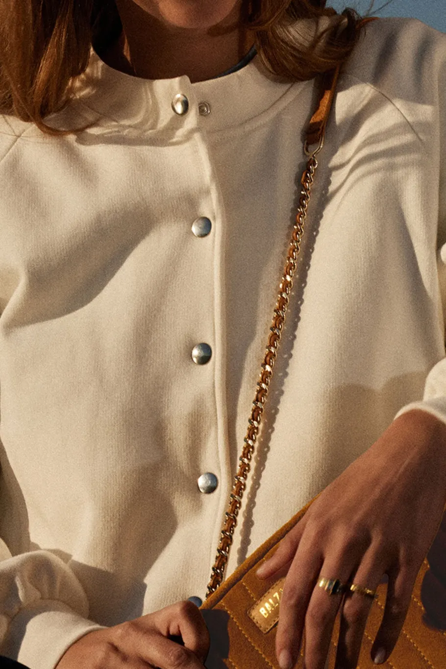 Sweatshirts|Balzac Cardigan Douillet Ecru