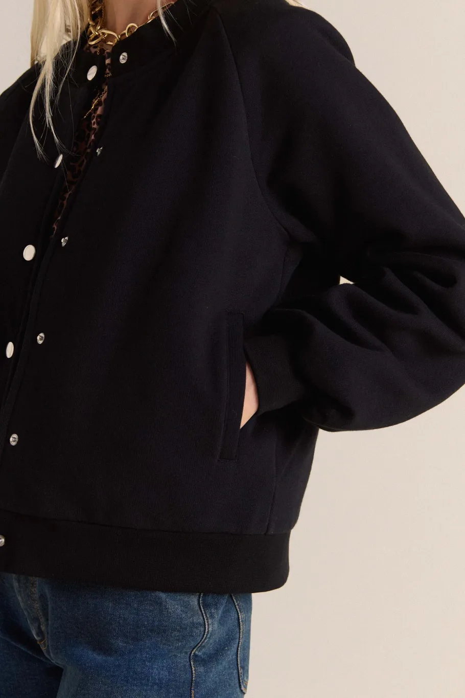 Sweatshirts|Balzac Cardigan Douillet Noir