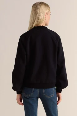 Sweatshirts|Balzac Cardigan Douillet Noir