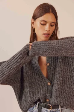 Pulls Et Cardigans|Balzac Cardigan St Gilles Gris