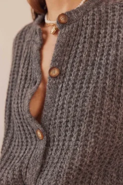 Pulls Et Cardigans|Balzac Cardigan St Gilles Gris