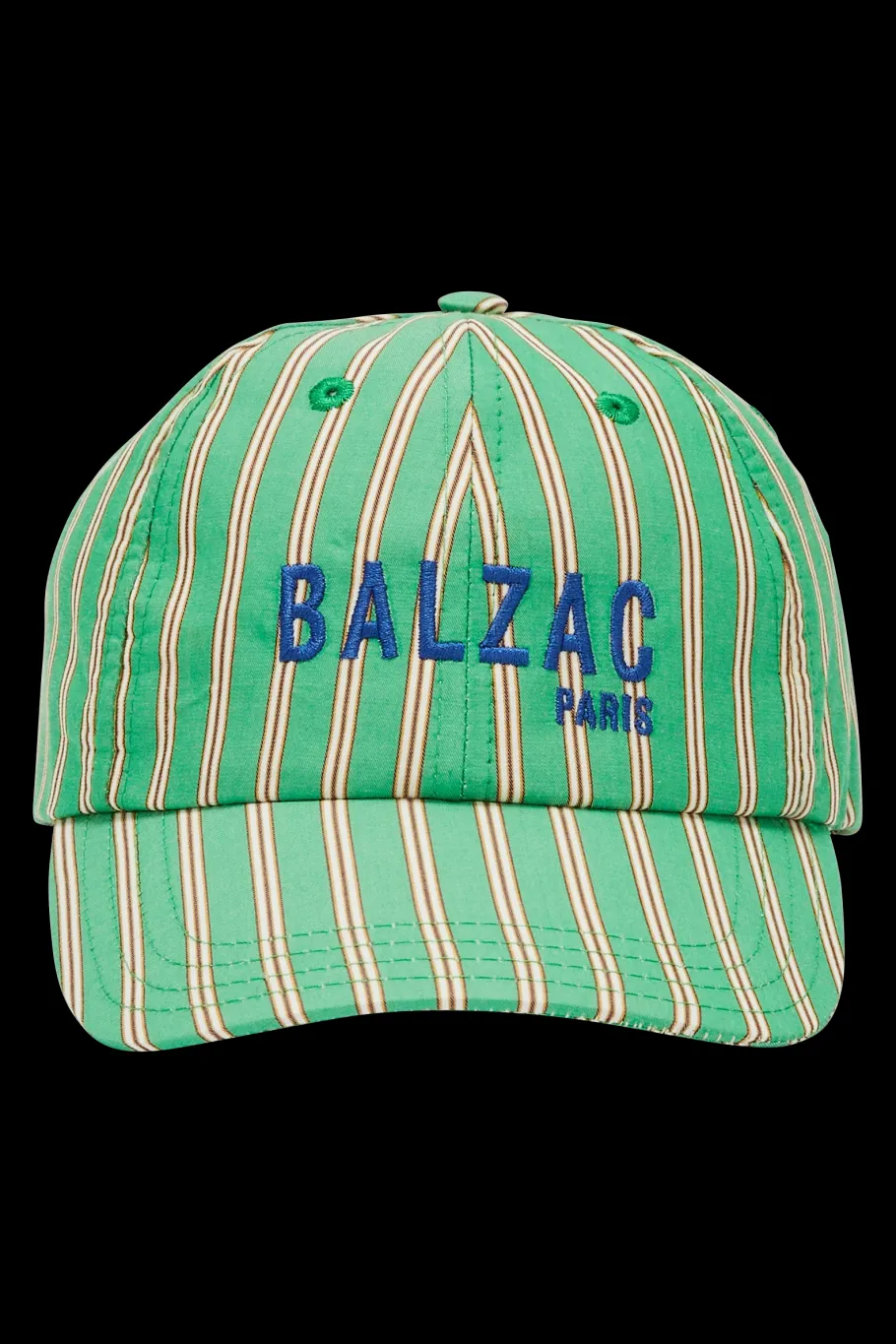 Casquettes Et Foulards|Balzac Casquette Espoir Rayures Vert Et Orange