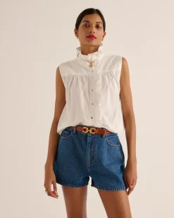 Tee-Shirts Et Bodies|Balzac Chemise Aloes Blanc Naturel