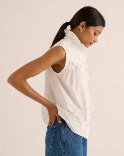 Tee-Shirts Et Bodies|Balzac Chemise Aloes Blanc Naturel