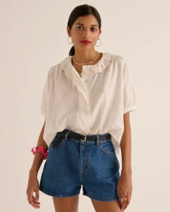 Chemises Et Blouses|Balzac Chemise Baignade Ecru