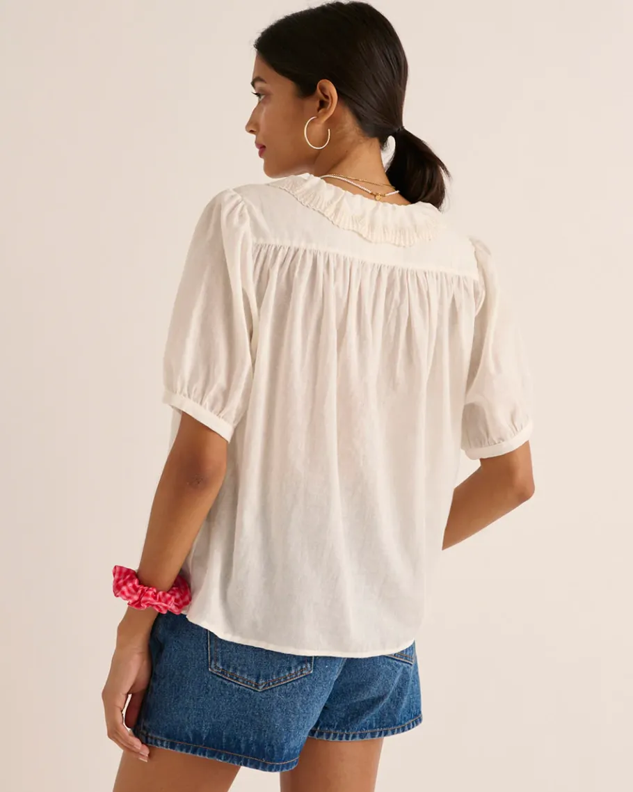 Chemises Et Blouses|Balzac Chemise Baignade Ecru