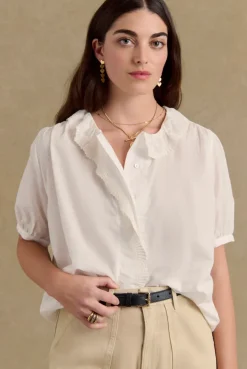 Chemises Et Blouses|Balzac Chemise Baignade Ecru