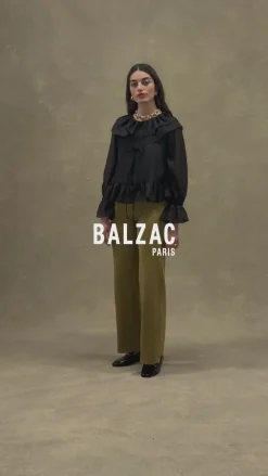 Chemises Et Blouses|Balzac Chemise Belva Noir