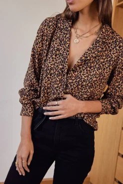 Chemises Et Blouses|Balzac Chemise George Imprime Leopard