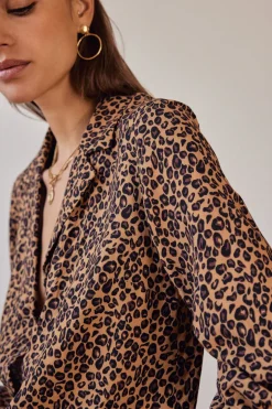 Chemises Et Blouses|Balzac Chemise George Imprime Leopard