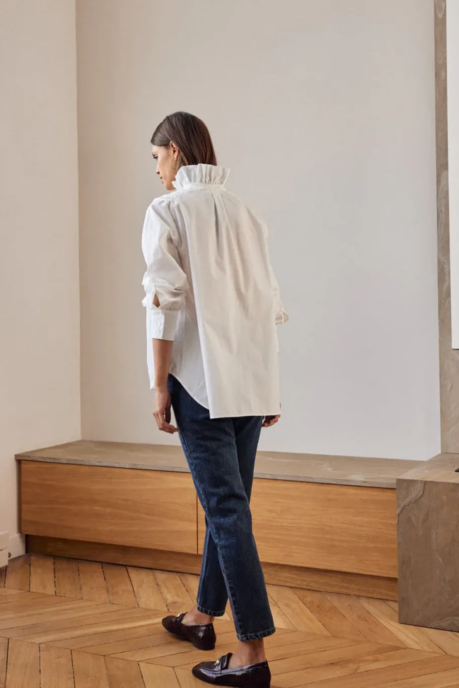 Chemises Et Blouses|Balzac Chemise Leonor Blanc Naturel