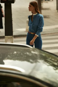 Chemises Et Blouses|Balzac Chemise Leopoldine Bleu