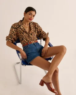 Chemises Et Blouses|Balzac Chemise Sam Guepard Cappuccino