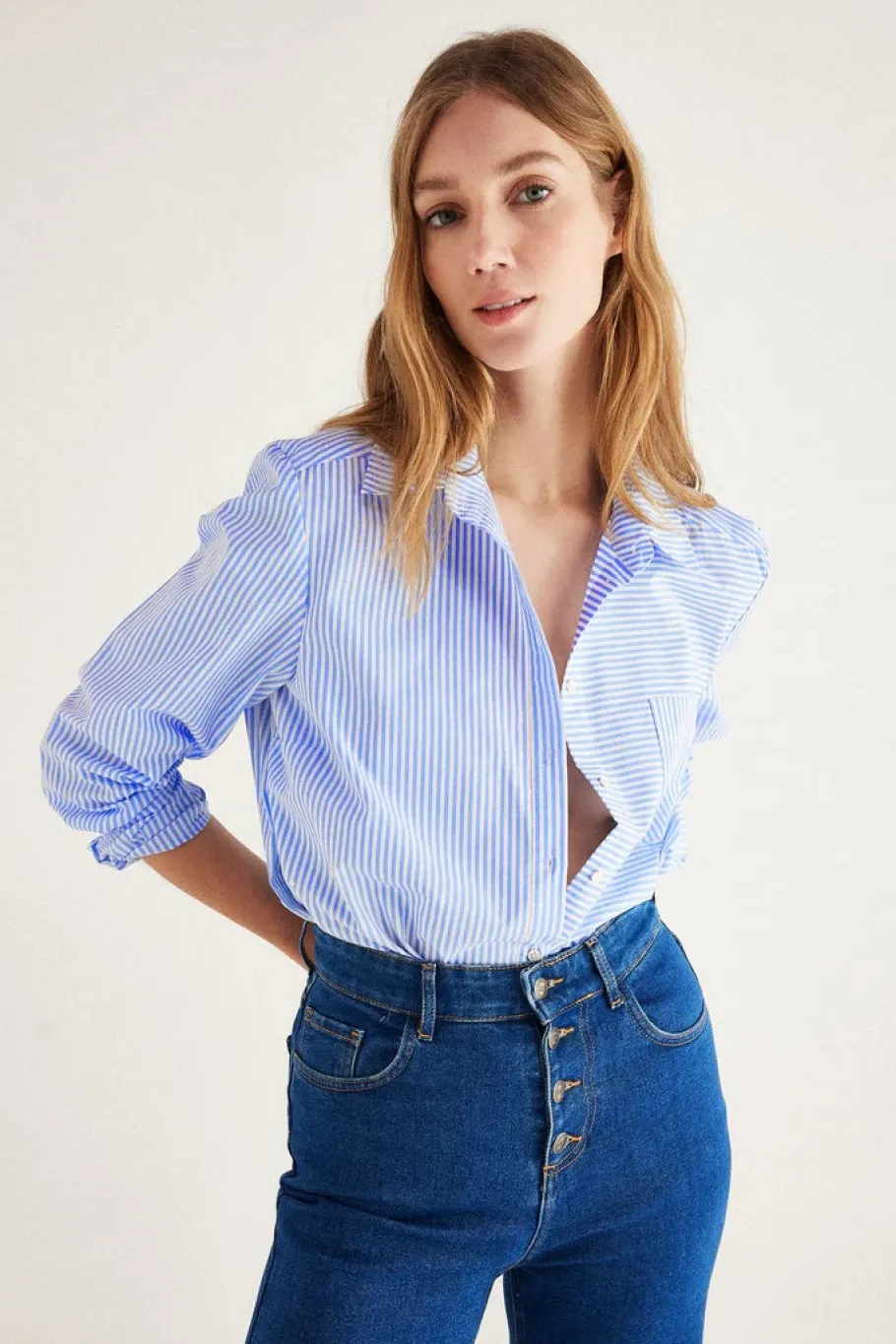 Chemises Et Blouses|Balzac Chemise Ulysse Rayure Bleu