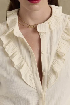 Chemises Et Blouses|Balzac Chemise Zora Ecru