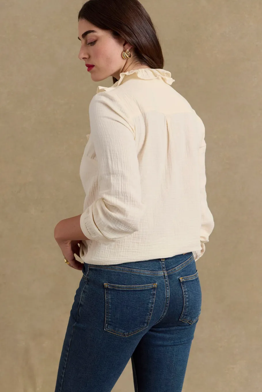 Chemises Et Blouses|Balzac Chemise Zora Ecru