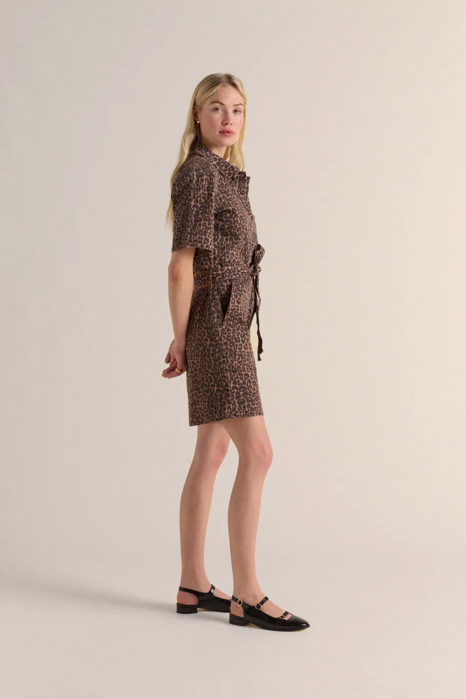 Combinaisons|Balzac Combinaison Floralie Leopard Cafe