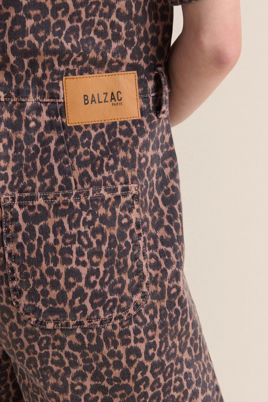 Combinaisons|Balzac Combinaison Floralie Leopard Cafe