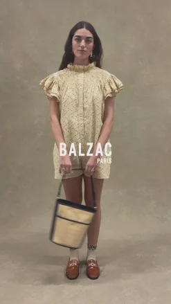 Combinaisons|Balzac Combishort Jade Broderie Anglaise Beige