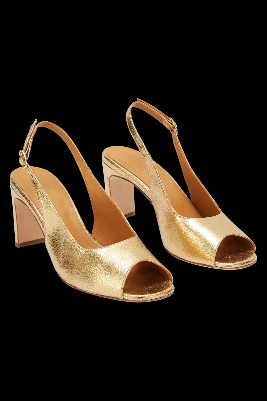 Babies, Sandales Et Escarpins|Balzac Escarpins Ode Dore Craquele