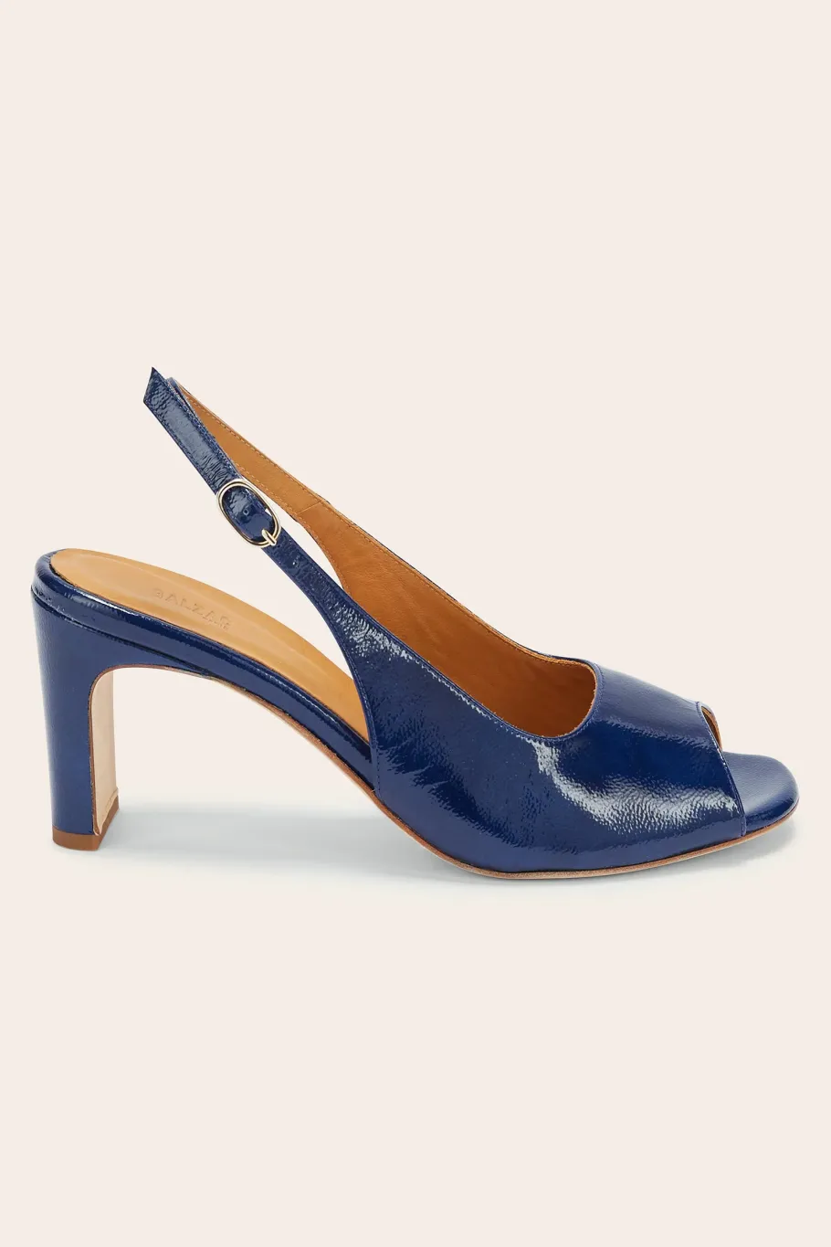Babies, Sandales Et Escarpins|Balzac Escarpins Ode Vernis Froisse Bleu Nuit