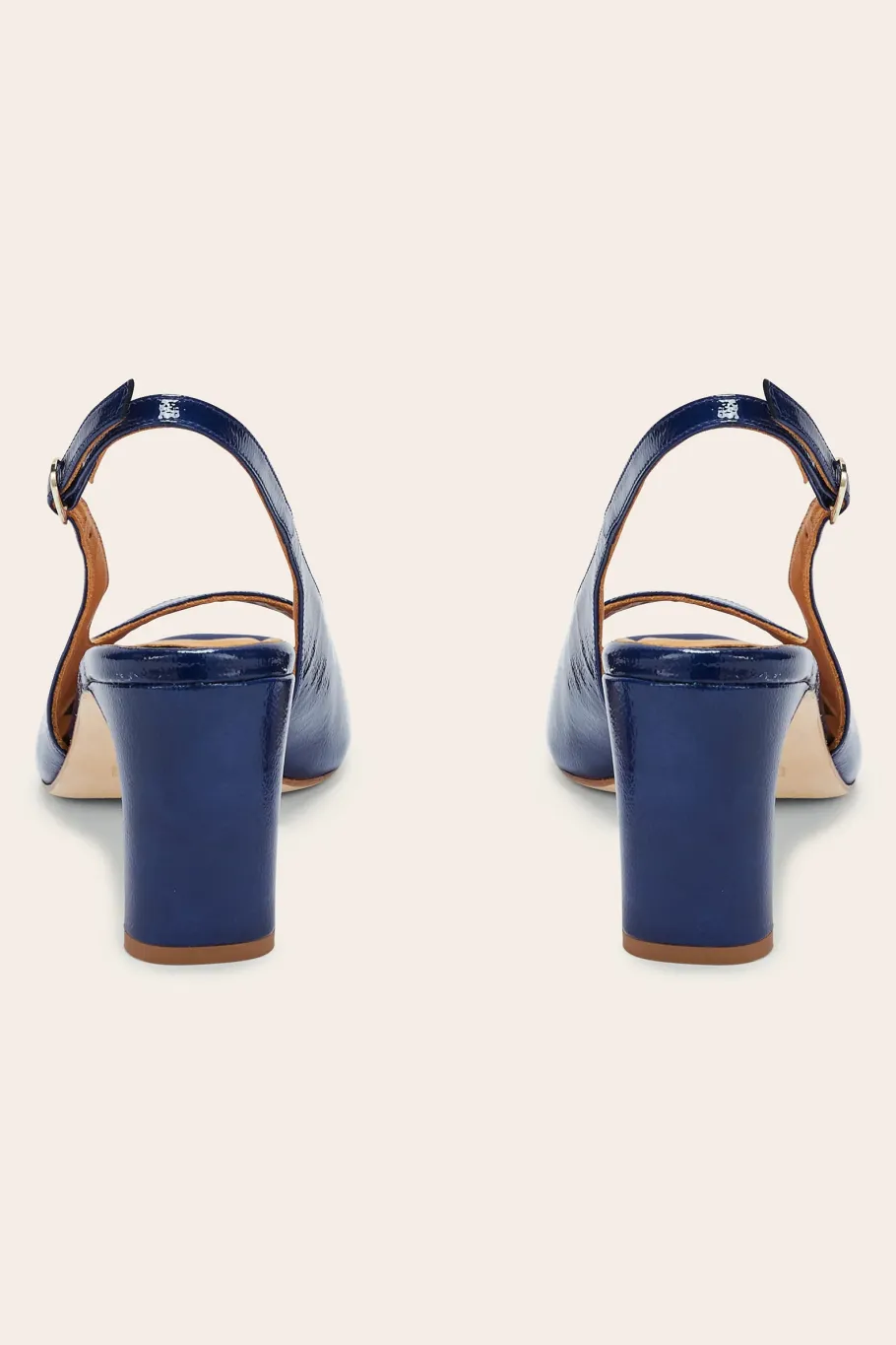 Babies, Sandales Et Escarpins|Balzac Escarpins Ode Vernis Froisse Bleu Nuit