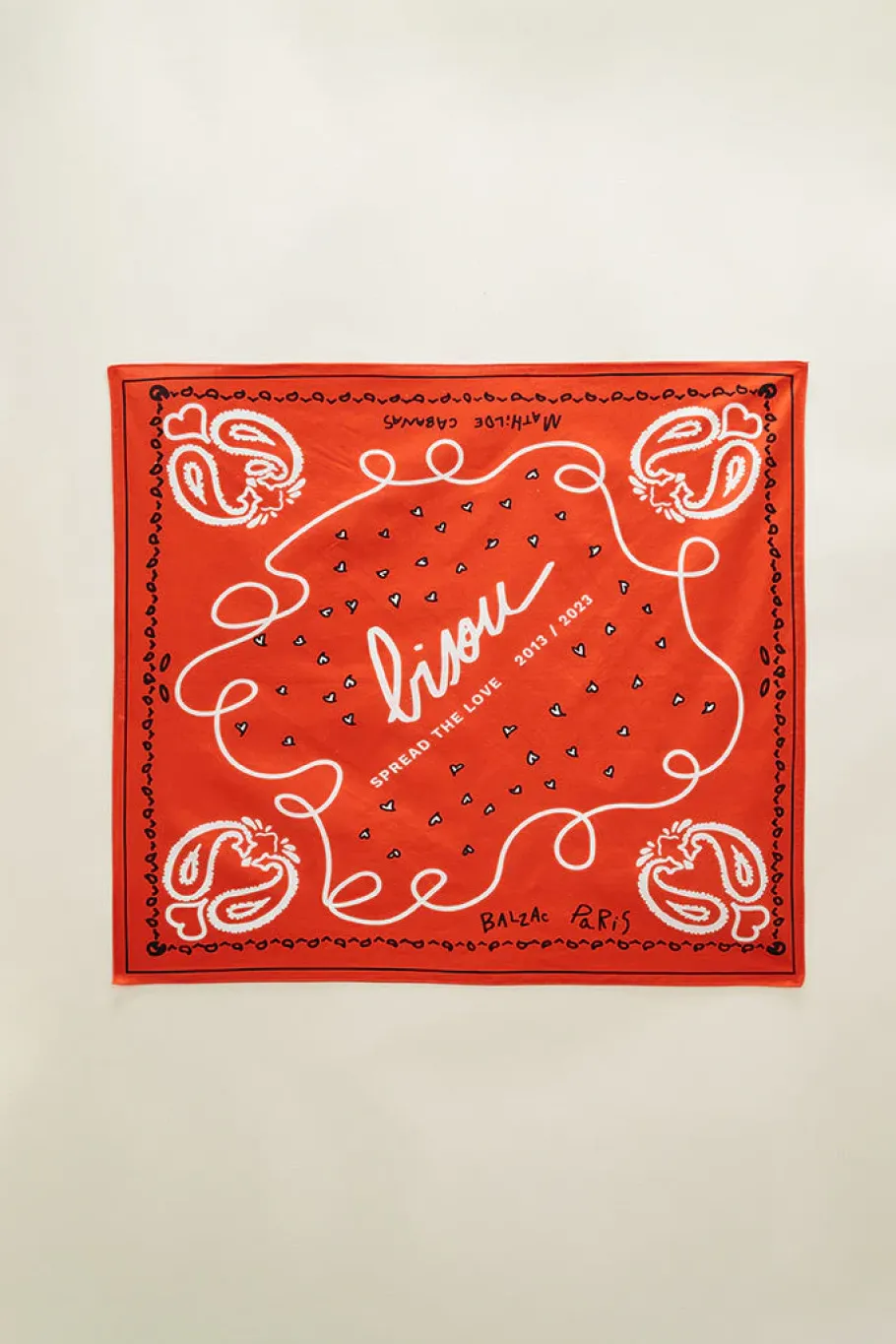 Casquettes Et Foulards|Balzac Foulard Bisou Rouge