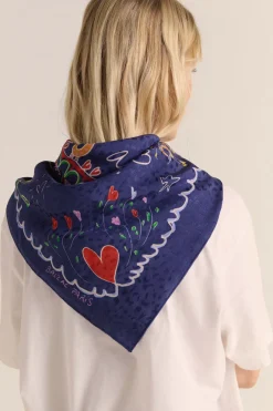 Casquettes Et Foulards|Balzac Foulard Paros Cerise Sur Le Gateau