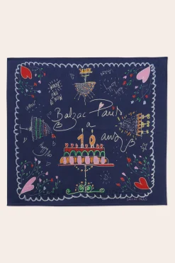 Casquettes Et Foulards|Balzac Foulard Paros Cerise Sur Le Gateau