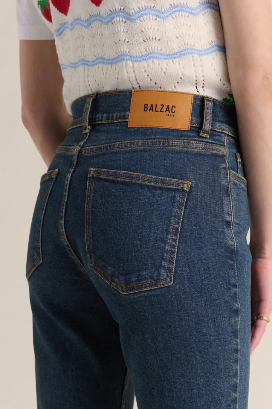 Jeans|Balzac Jean Julius Boot-Cut Bleu Lagon