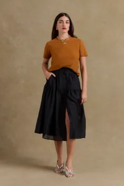 Jupes Et Shorts|Balzac Jupe Salina Noir