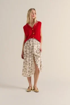 Jupes Et Shorts|Balzac Jupe Sally Imprime Anniversaire
