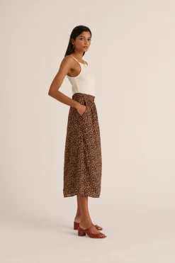 Jupes Et Shorts|Balzac Jupe Sally Leopard