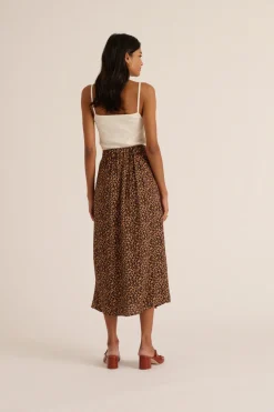 Jupes Et Shorts|Balzac Jupe Sally Leopard
