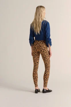 Pantalons|Balzac Legging Calme Leopard