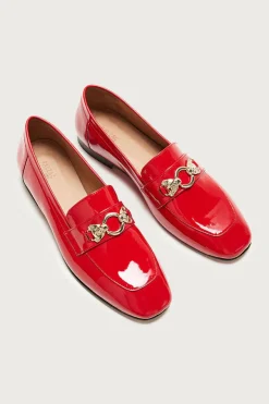 Mocassins Et Sabots|Balzac Mocassins Flavie Vernis Rouge