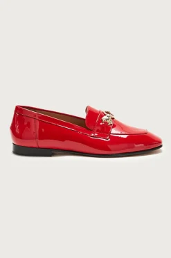 Mocassins Et Sabots|Balzac Mocassins Flavie Vernis Rouge