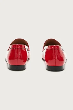 Mocassins Et Sabots|Balzac Mocassins Flavie Vernis Rouge