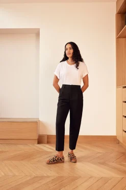 Pantalons|Balzac Pantalon Abramo Noir