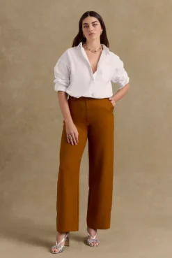 Pantalons|Balzac Pantalon Palette Terracotta