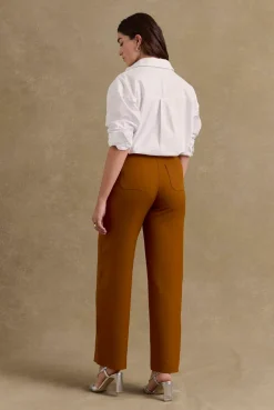 Pantalons|Balzac Pantalon Palette Terracotta