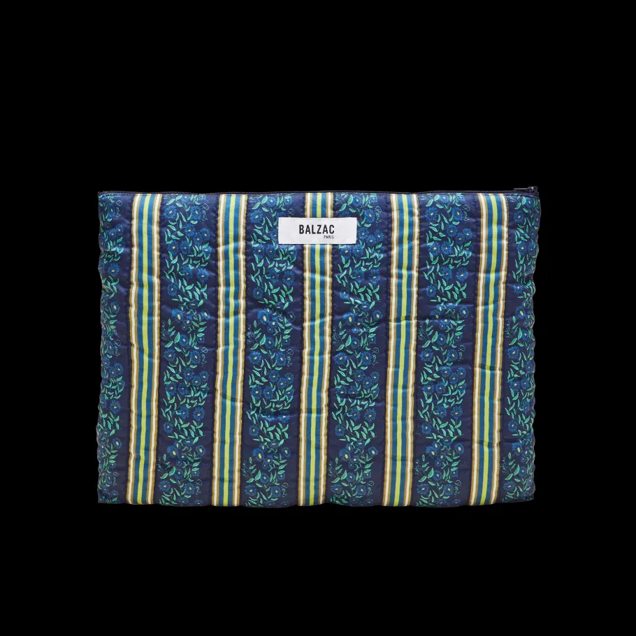 Pochettes Et Cabas|Balzac Pochette Paola Bouquet Bleu