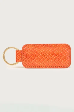 Petite Maroquinerie|Balzac Porte-Cles Nestor Orange Et Bordeaux