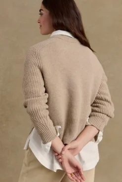 Pulls Et Cardigans|Balzac Pull Corneille Beige