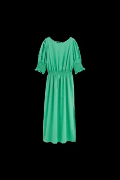 Robes|Balzac Robe Celeste Vert Pelouse
