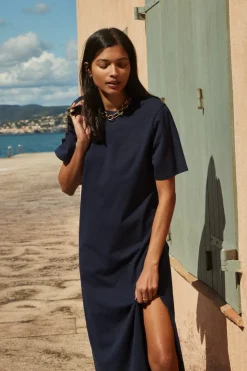 Robes|Balzac Robe Claodia Bleu Nuit
