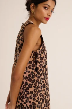 Robes|Balzac Robe Dana Leopard